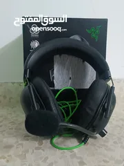  3 سماعة Razer BlackShark V2x اخف سماعة من شركة Razer سماعة قوية للجيمنج + سماعة سلكية + في مجال بالسعر