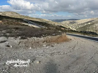  1 ارض للبيع بيت مرين من المالك مباشرة الأرض متل الكف منبسطه وجميلة المنظر