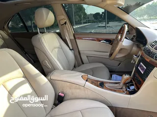  12 مرسيديس إي 280 خليجي 2009 اعلى مواصفات Mercedes Benz E280 GCC 2009)