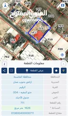  5 أراضي صناعيه للبيع عدد (6 قطع ) بمساحات مختلفه / من المالك مباشره .. أراضي جنوب عمان / الرقيم ....