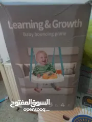  3 مرجيحه ونطاطه ومقعد اطفال