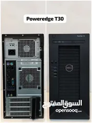 7 Dell PowerEdge T30 tower Server - 1 x Intel Xeon E3-1225 v5 Quad- 2TB HHD  32GB SSD 512 m.2 NVME