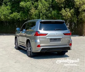  6 لكزس  LX570 s سبورت خليجي 2020 فل اوبشن