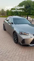  28 للبيع لكزس بموديل 2019 IS300 F SPORT اصلي بمواصفات خليجية (دفريشن) رقم واحد حساسات اماميه وخلفيه