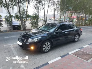  1 2008 HONDA ACCORD V4 - FULLY SERVICED   GULF SPECS -  بحالة ممتازة جداً - خليجي