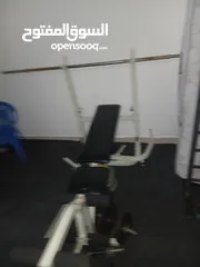  9 كروس + بنش +بار+وزنات للبيع