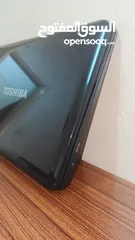  5 للبيع لابتوب Toshiba Satellite C850-A786 تصميم أنيق وهيكل خارجي بحالة جيدة .