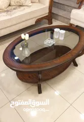  12 طاولات لغرف الضيوف خشب زان