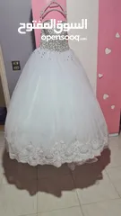  2 فستان عروس  وفساتين سهره