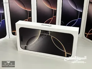  17 Iphone 16 Pro Max // ايفون 16 برو ماكس جديد كفالة الشرق الاوسط جميع الالوان  افضل سعر