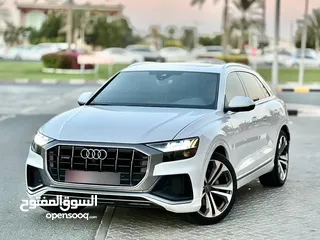  7 AUDI Q8 S-LINE 2019 GCC - 55 TFSI