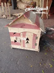  4 بيوت للكلاب والقطط