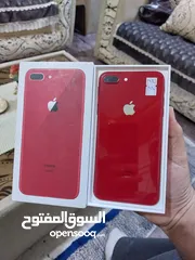  3 ايفون 8 بلس اصلي جيجا 64 و 256 بطارية مشكل اغراضة والكرتونه الأصلية متوفر توصيل وهدية
