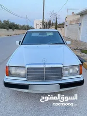  3 مرسيدس بنز E200بطه بحاله مممتازه جدا لللبيع كاااش فقط موديل 1990 اصلي فل كامل مع فتحه