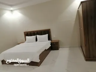  5 للايجار الشهري شقة مفروشة غرفة وصاله في حي الخليج الرياض