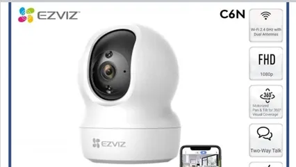  2 كاميرات مراقبة. Ezviz C6N واي فاي