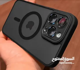  3 كفر فاخر شفاف صدمات لأيفون13–16 العادي  يدعم الشحن اللاسلكي و فقط
