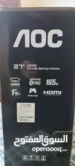  3 AOC C27G3 CURVED GAMING MONITOR 27"INCH