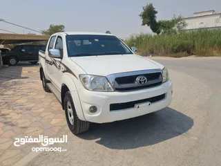  1 Hilux 4×4 2011 V4 GCC price 47,500 AED