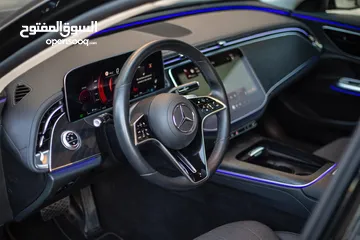  8 ‏Mercedes -Benz E200 2024 بانوراما الشكل الجديد وارد شركه مرسيدس المانيا بحاله الزيرو اقساط او كاش
