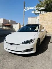  3 تيسلا موديل S 100D موديل 2018 بانوراما متحركة ، السيارة بحالة الوكالة Tesla Model S100D