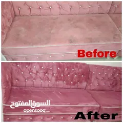  4 sofa cleaning /carpet cleaning /house cleaning service.تنظيف الكنب والأرائك و تنظيف السجاد وأعمال تن