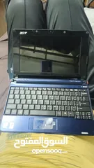  1 acer aspire one laptop  Internal Storage 148  Ram 01 GB