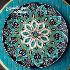  23 Wall hanging, painted by hand, can be ordered in desired size and color. Cooperation with stores