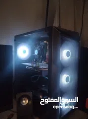  1 كمبيوتر  المذربورد: ASUS H81M-K الرام: RAM 16 GB كرت الشاشة: SAPPHIRE RX 580 4GB