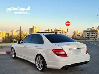  11 Mercedes C250 / AMG موديل 2015 فل الفل الإضافات  عداد 77000 / بحالة الوكالة  أصل AMG فل إضافات