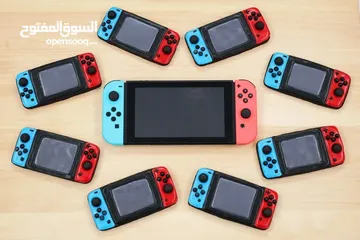  2 ننتندو سويتش إصدار ثاني معدل مع 60 لعبة