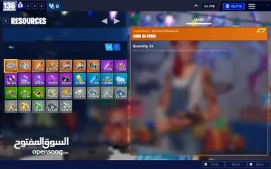  11 حساب ايبك كيمز+فورت نايت epic games+fortnite account