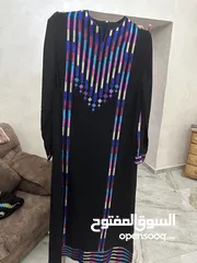  3 دشداش (ثوب تطريز ) عبايات