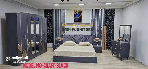  12 TURKEY BEDROOM SET WITH MATTRES 7 PCS غرف نوم ترکی مع دوشج ۷ قطع