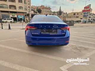  11 سكودا اوكتافيا ترخيص 2021 محرك 1500 بنزين جير أوتوماتيك  150 حصان