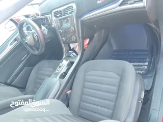  14 بسم الله ما شاء الله   فورد فيوجن 2017 لون خمري مميز للبيع ورقم مميز 7جيد فحص كامل للبيع