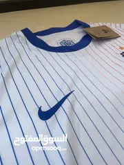  2 تيشيرت فرنسا ابيض 2024 France Nike football jersey
