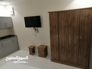  4 للايجار الشهري شقة مفروشة غرفة و مطبخ في حي الخليج الرياض
