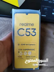  3 جهاز ريلمي C53 جديد