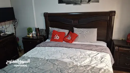  5 غرفة نوم خشب قوي