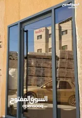  12 شبابيك المنيوم - تفصيل - تركيب المنيوم - شباك المنيوم فلسطيني
