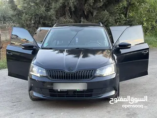  4 فابيا 2017 للبيع او لبدل على اكتافيا فرقية كاش