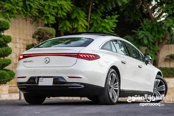  4 2022 Mercedes EQS 450+ Clean Title