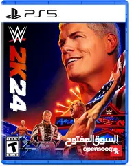  1 WWE 2K24 - PlayStation 5 لعبة بلايستيشن 5 جديدة مصارعة 2024