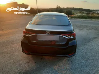  5 تويوتا كورولا هايبرد موديل 2023 بحالة الوكاله وارد وصيانه المركزية تويوتا .