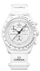  1 Full white Omega swatch Snoopy