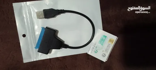  9 قطعة Caddy عدد (1)  و كيبل SATA عدد (2) جديده للبيع