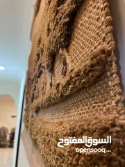  1 برواز قماش تراث قديم مميز جداً ومحبوك بطريقة ممتازة وماكنة