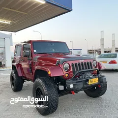  5 Jeep jk 2012 وارد كندا موصفات خليجيه السياره في قمة النضافه