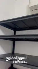  5 رفوف اسود black shelves